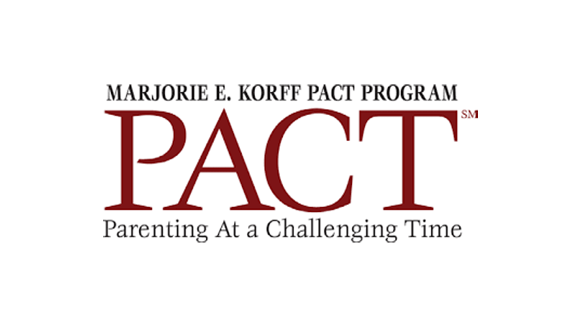 Marjorie E Korff Pact Program logo