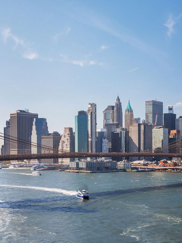 Aerial photo of New York City, New York, USA